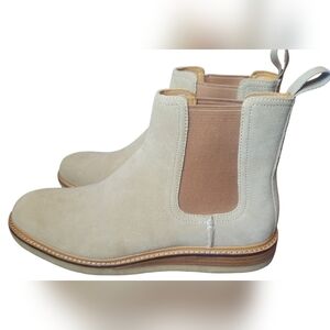 Sperry Men's Beige Suede Chelsea Boots
